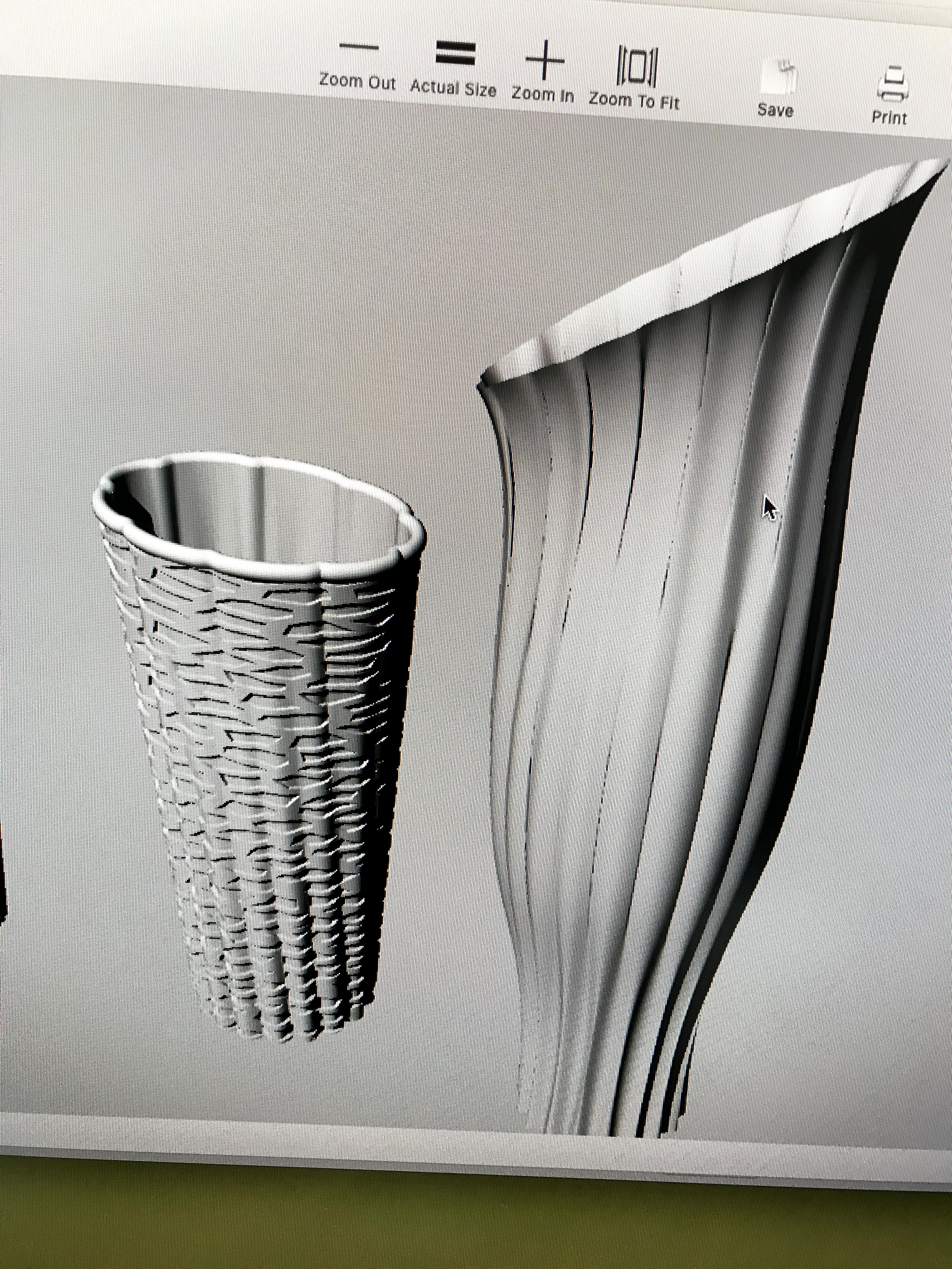 Rhino cup designs