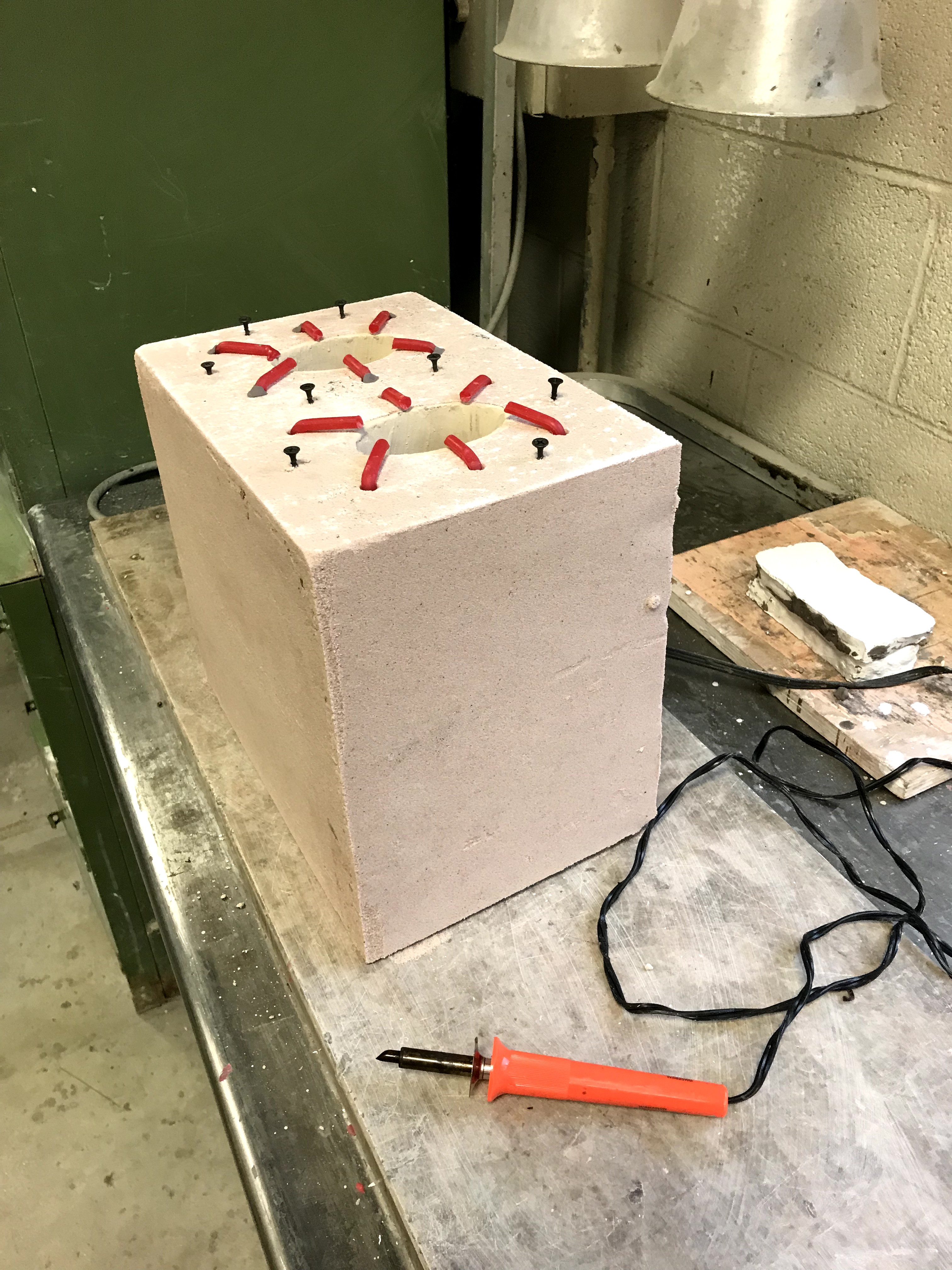 resin bonded sand mold
