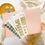 Thumbnail: Blush and Gold Foil Luxury Wedding Planner Book with Gilded Edges