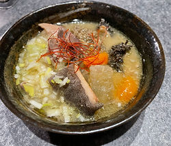酒粕ホルモン煮込み 地雷也2.JPG