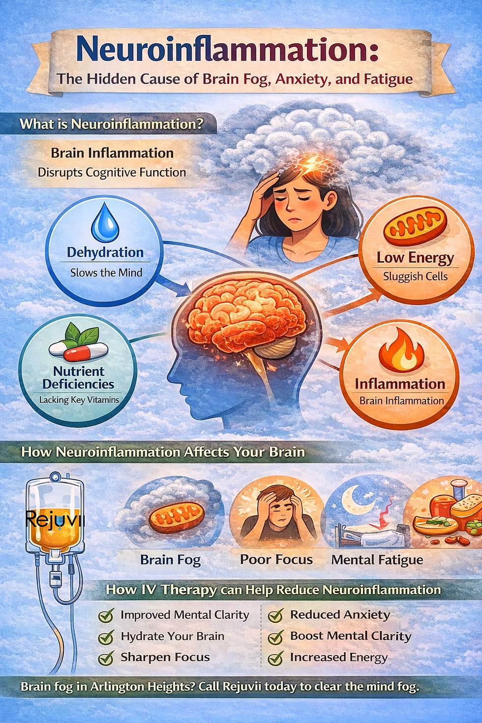 Neuroinflammation - The Silent Cause of Brain Fog, Anxiety, and Fatigue