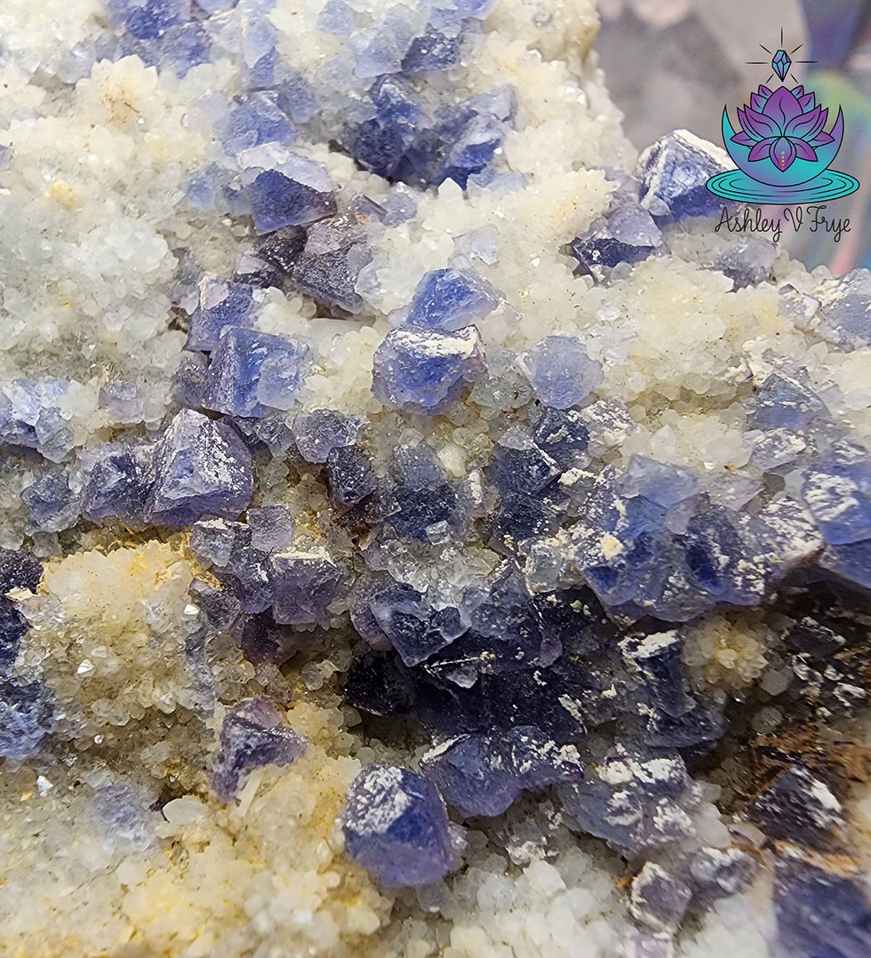 Thumbnail: Blue flourite specimen 💙