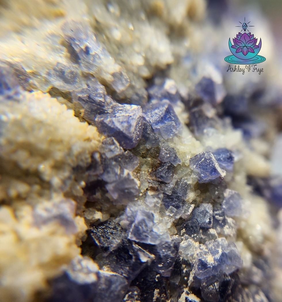 Thumbnail: Blue flourite specimen 💙