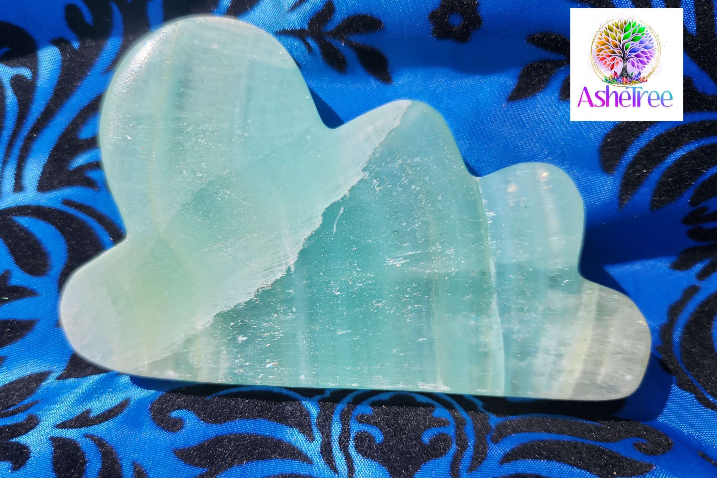 Green calcite cloud ☁️ 