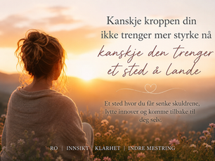 Kvinne i solnedgang som symboliserer indre ro, selvutvikling og nervesystem i balanse hos Lionheart Hypnoterapi, klinisk hypnose, Lena, Gjøvik, Innlandet, Norge