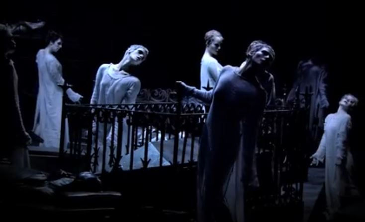 The ROH nuns emerge from their graves to Robert le Diable