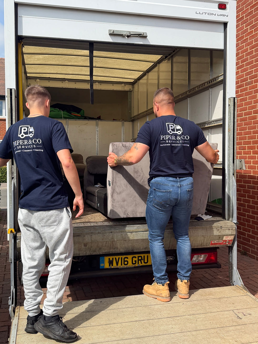 Piper & Co staff during removal