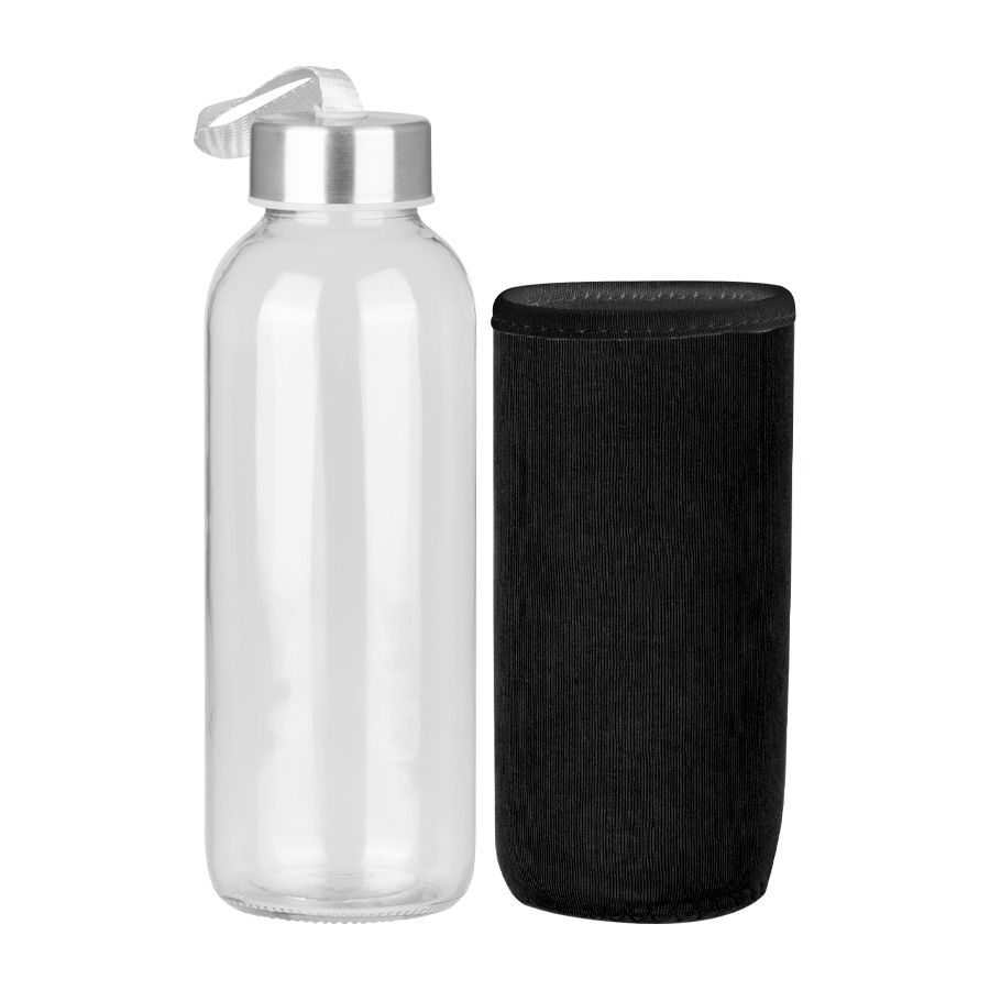 Miniatura: $ 2.590 + iva Botella Silica Funda Neopreno 440cc Logo 100 unid