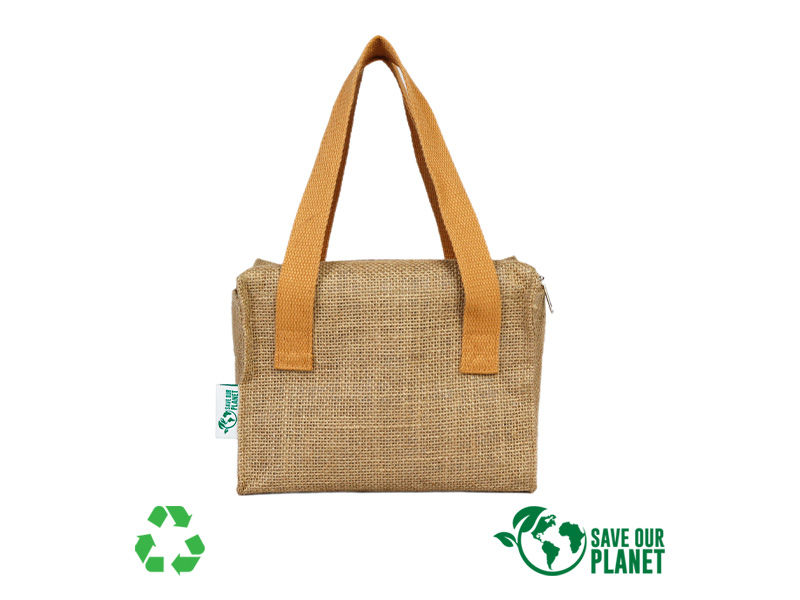 Miniatura: $ 4.790 + iva Cooler Bag Yute Serigrafia/Bordado 30 unid