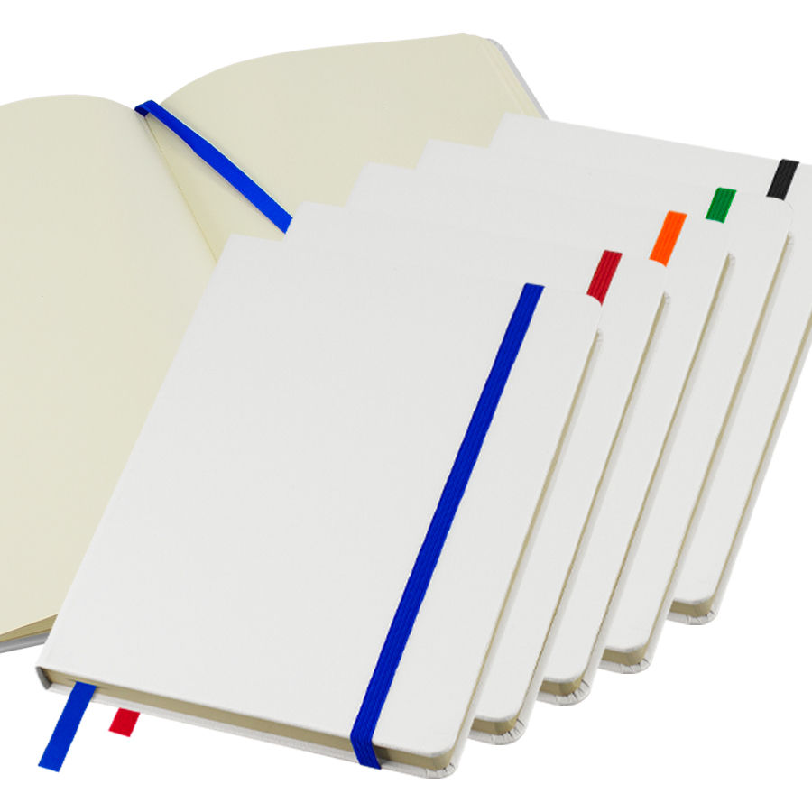 $ 2.590 + iva Cuadernos Whiteskine con Impresión de Logo 100