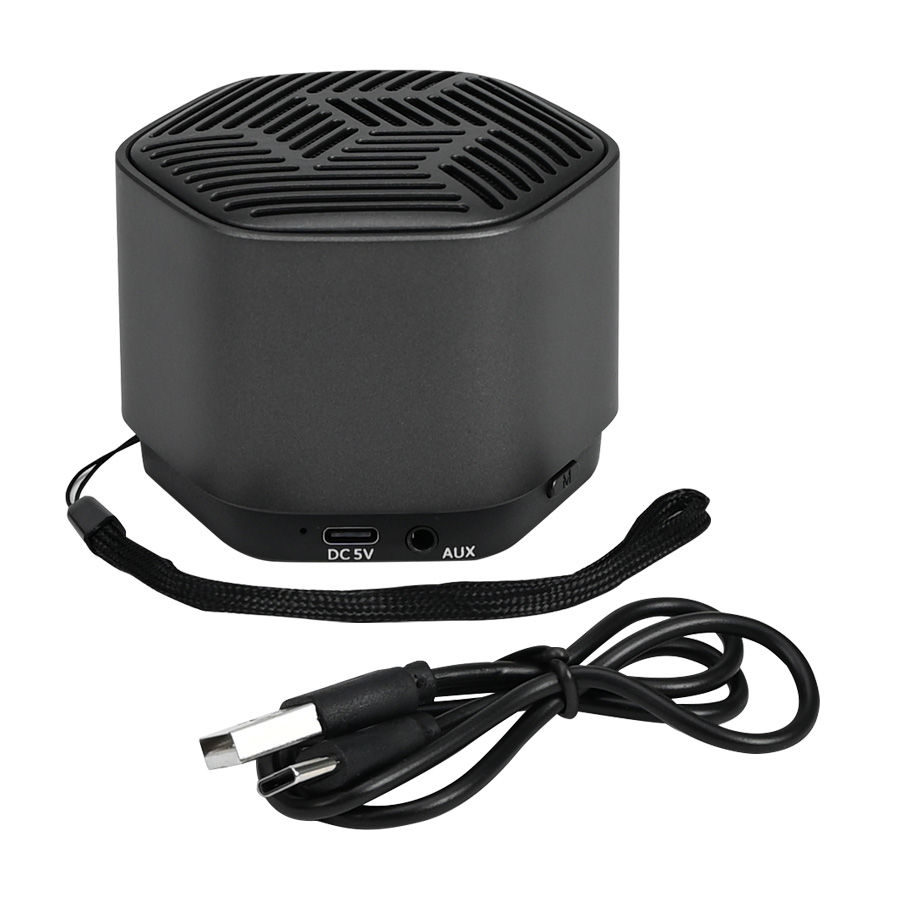 Miniatura: $ 13.900 + iva Parlante Hexagon con logo 25 unid