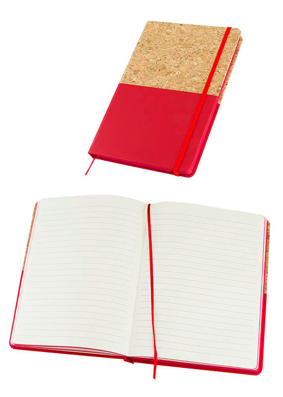 Miniatura: $ 2.990 + iva Cuaderno Corcho Serigrafia 1 color / DTF 100 unid