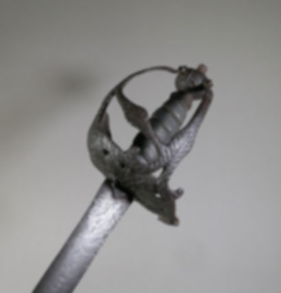 English 17th century Mortuary sword 1640/50 #1