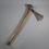 Thumbnail: Fine African Tribal Wood and Steel War Axe Probably Chokwe #4