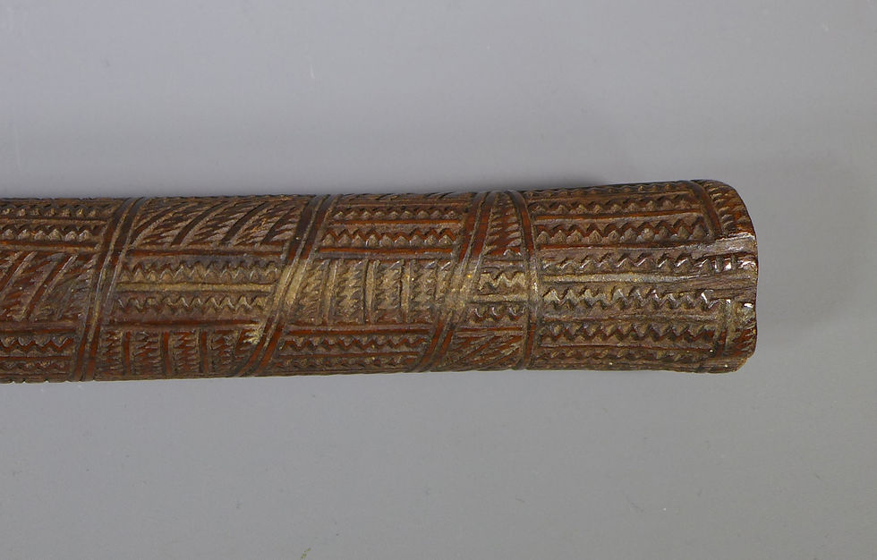 Thumbnail: Fine Antique Tribal Tongan Povai War Club