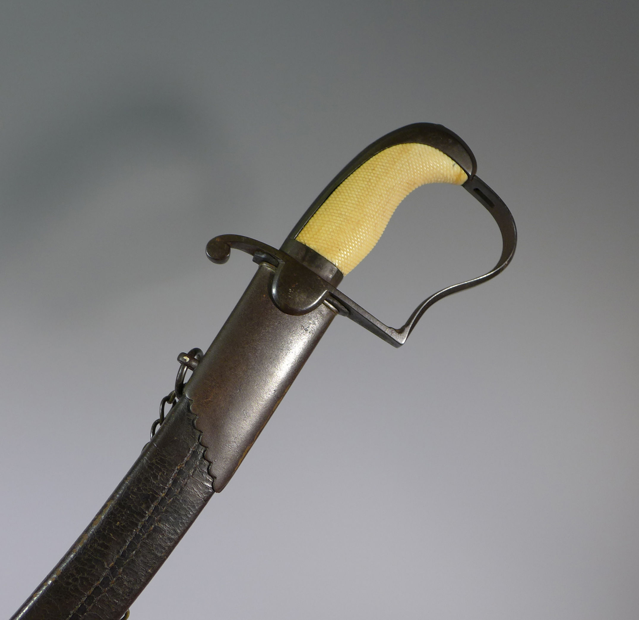 British Napoleonic Infantry Officers Blue & Gilt Georgian sword #1