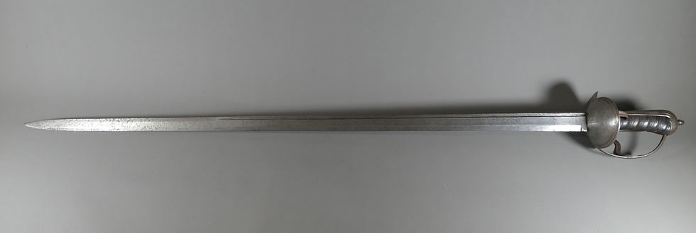 Thumbnail: 18TH CENTURY SPANISH DRAGOON OFFICERS BACKSWORD M1768