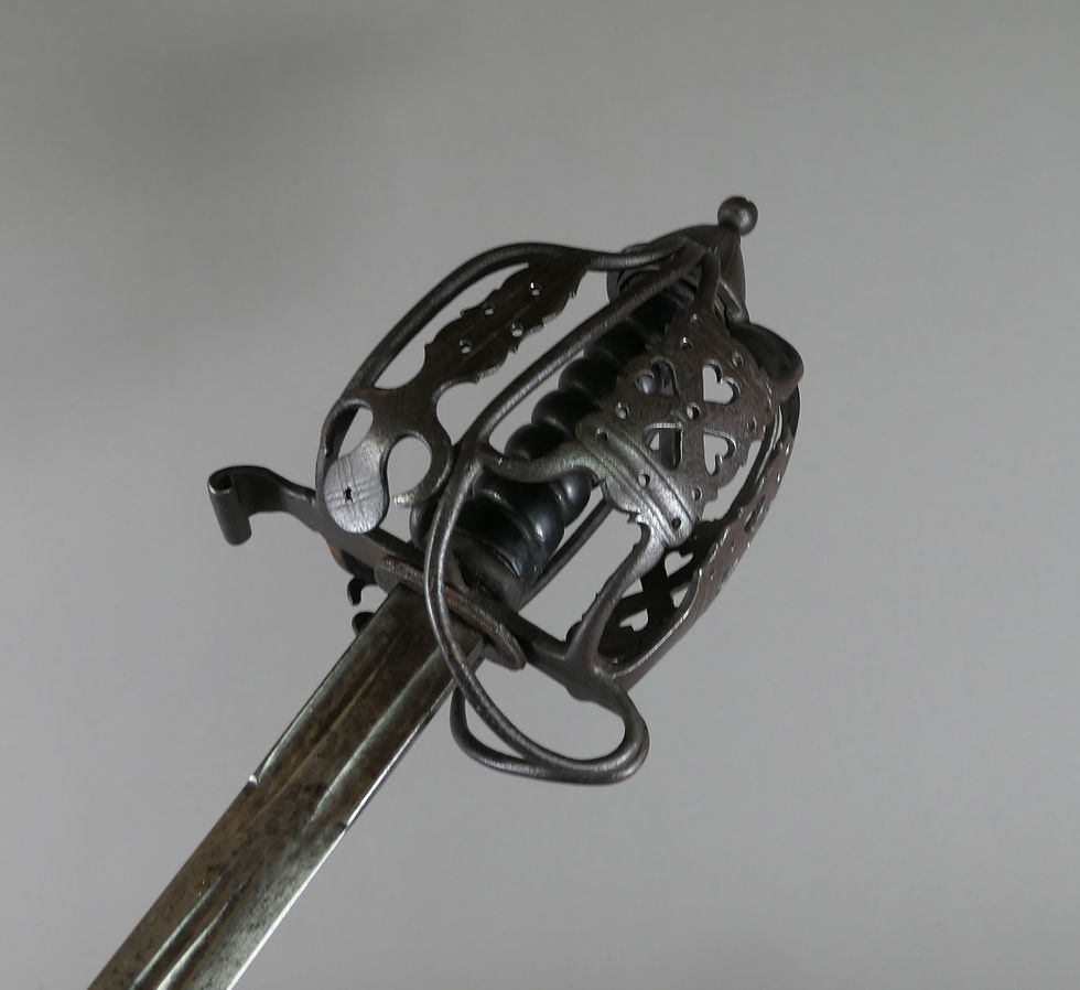 Thumbnail: GEORGIAN SCOTTISH BASKET HILT SWORD C.1800