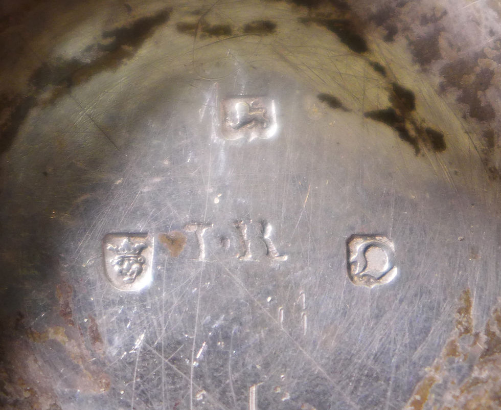 Thumbnail: Fine Silver Pair Cased Verge Pocket Watch B. Chapman London 1769 #8