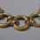 Thumbnail: Vintage Hallmarked 18ct Two Colour Gold Fancy Link Bracelet 22 Grams Closeup #1