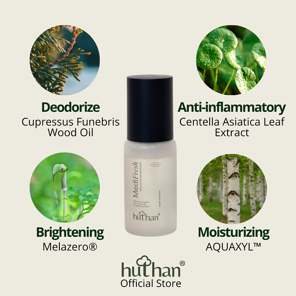 Thumbnail: 3x MediFresh Natural Deodorant Spray  (60ml) Bundle