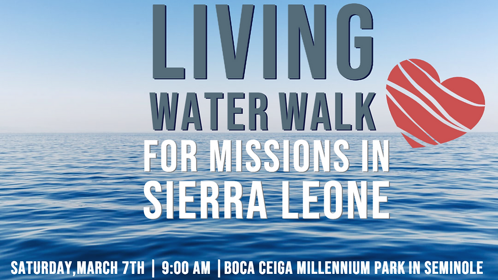 Living Water Walk