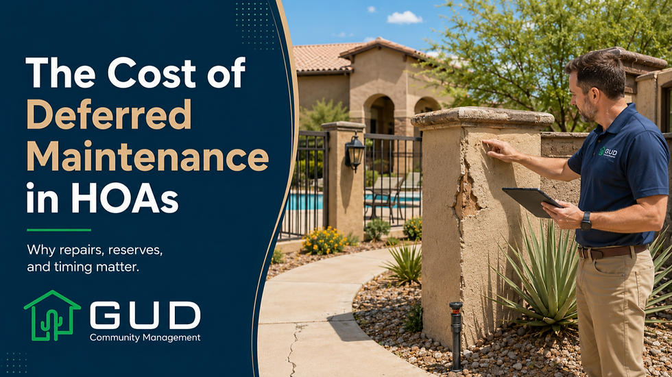 The HOA Repair That Got More Expensive