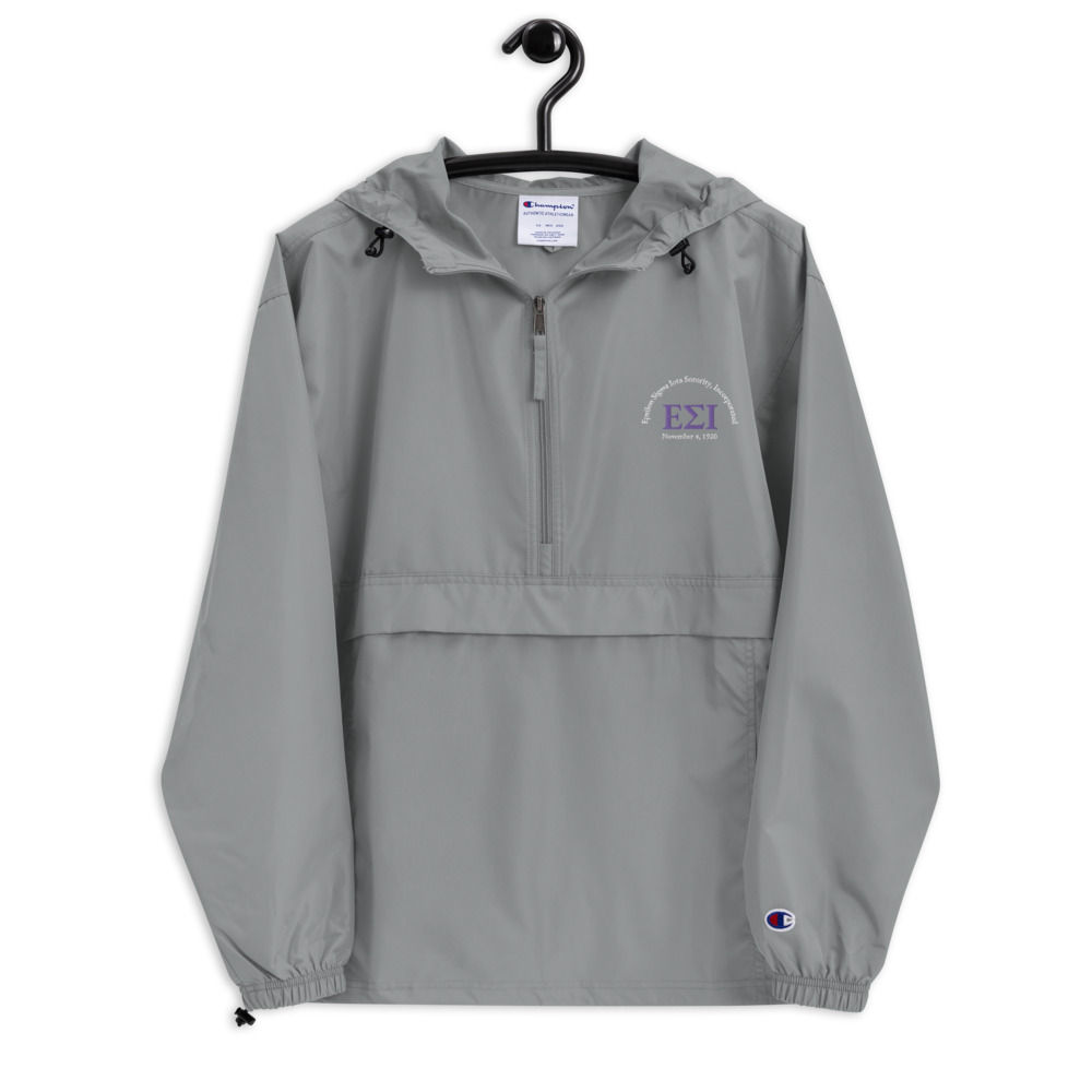 ESI Embroidered Champion Grey Jacket