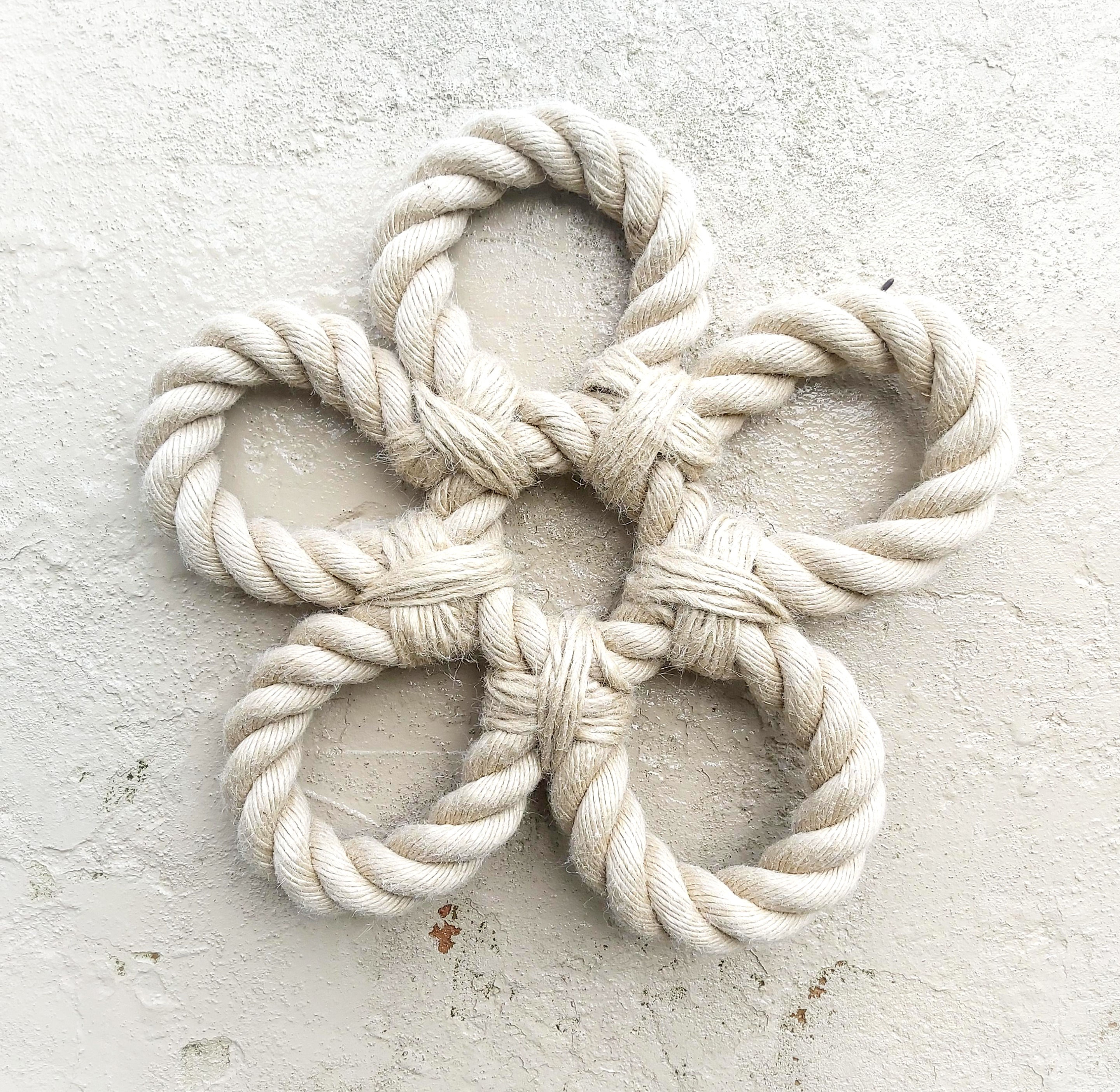 Rope Flower 14"