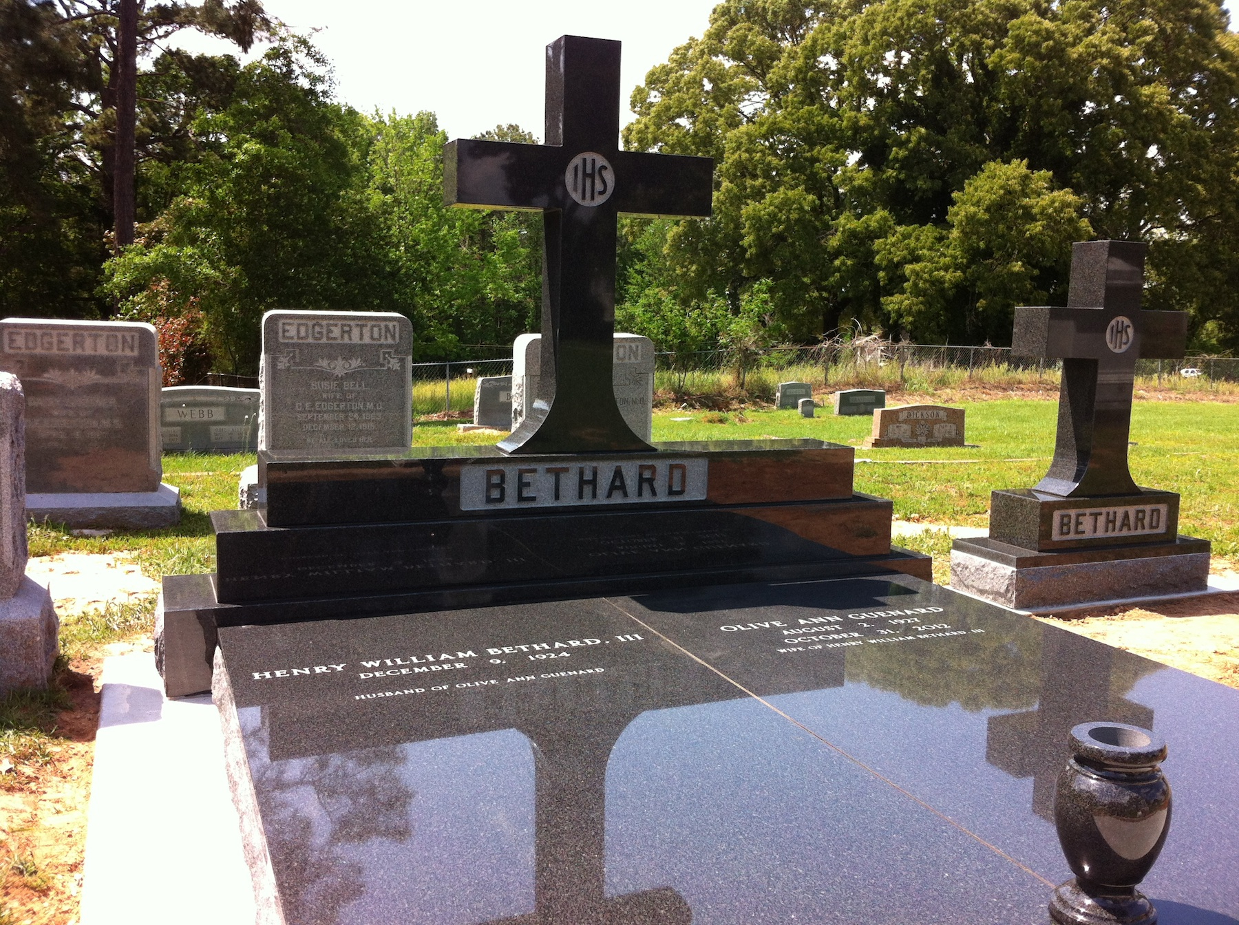 Cemetery Headstones Louisiana Campbell Monument Company
