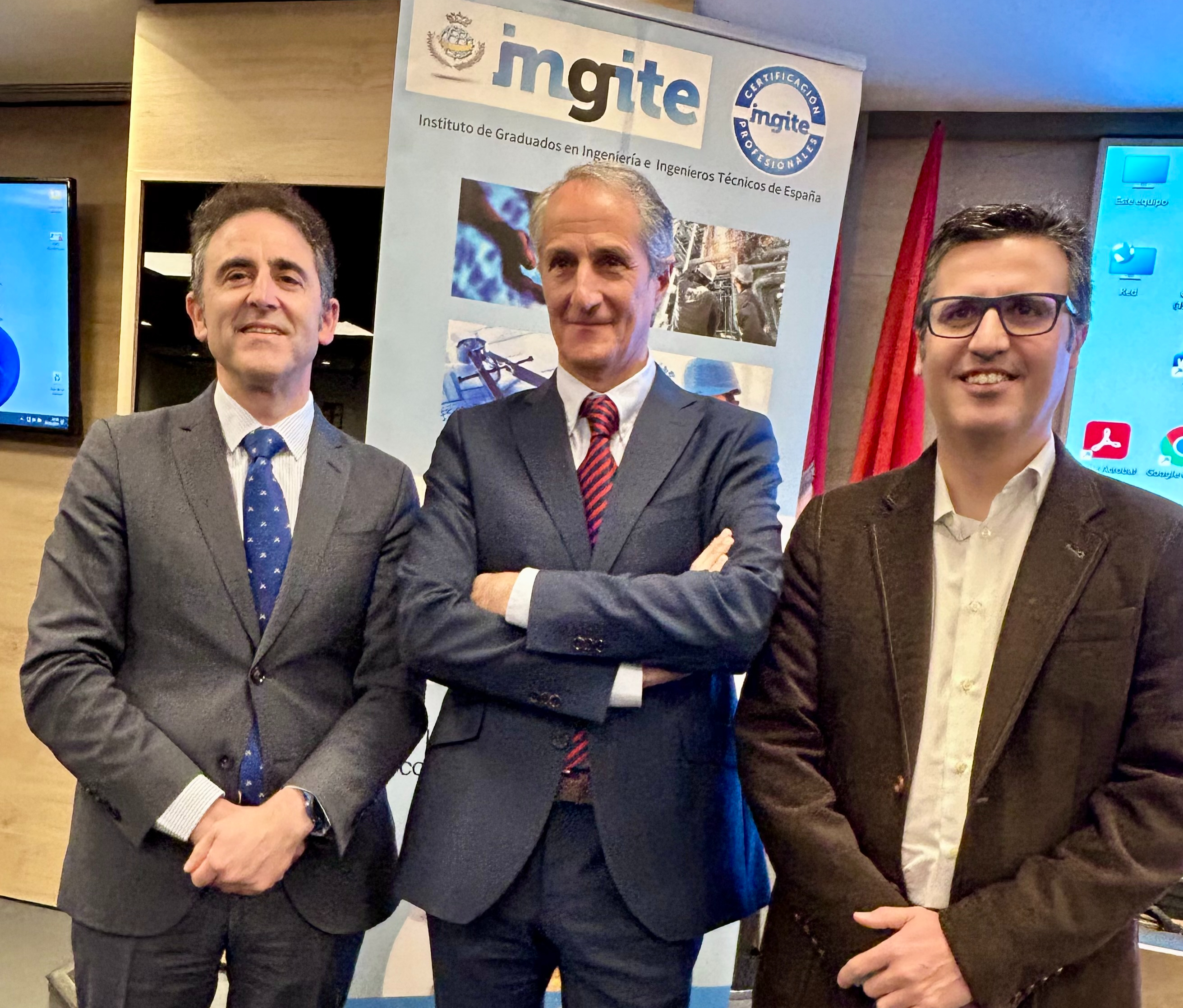 ÓSCAR CARBALLO ARES ACUDE A LA PRESENTACIÓN DEL III INFORME SOBRE TITULACIONES UNIVERSITARIAS EN INGENIERÍA DE INGITE