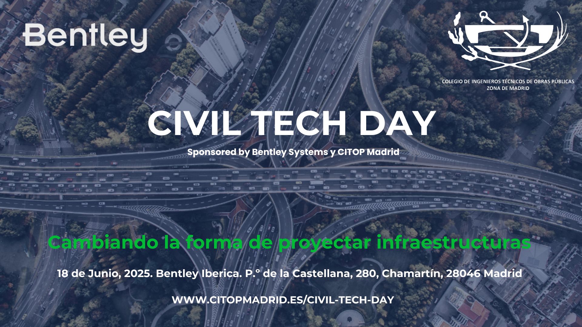 Civil Tech Day: la vanguardia tecnológica de la Ingeniería Civil llega a Madrid