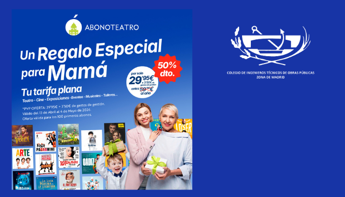 PROMOCIÓN ESPECIAL DE ABONOTEATRO POR EL DÍA DE LA MADRE