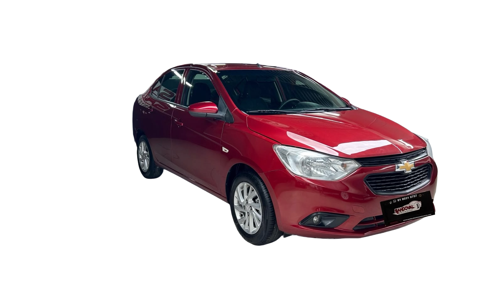 CHEVROLET   AVEO   LS   ROJO CEREZA   2018   AUTOMATICO