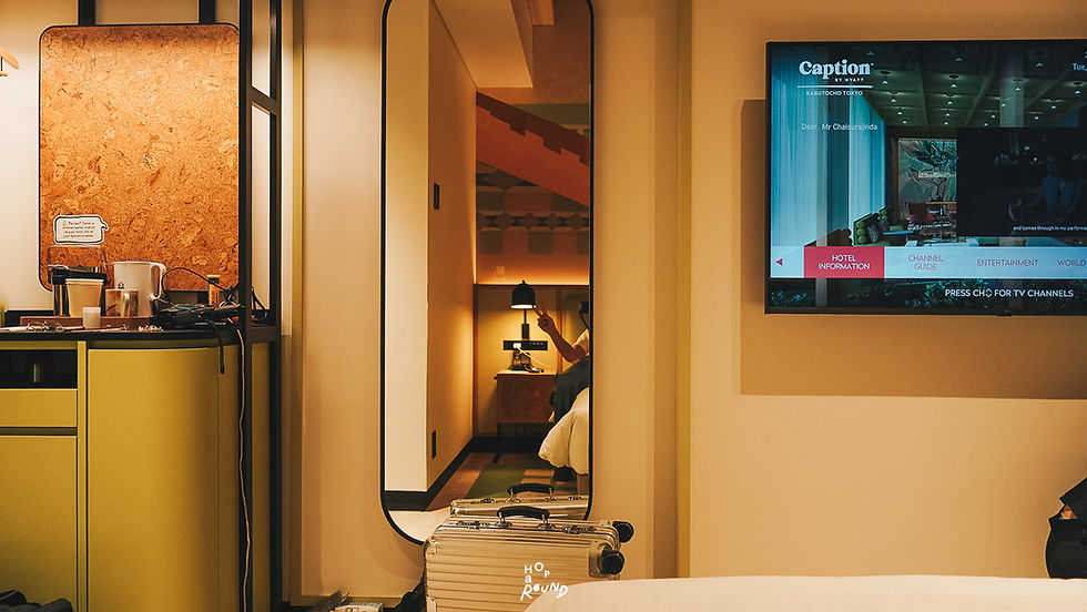 รีวิวห้องพักโรงแรม Caption by Hyatt Kabutocho Tokyo ดีไซน์ห้องนอนโรงแรมเปิดใหม่โตเกียว ย่านนิฮอนบาชิ ตกแต่งสไตล์มินิมอลโมเดิร์น รีวิวโรงแรมที่พักโตเกียวใกล้สถานีรถไฟฟ้าเดินทางสะดวก คอนเทนต์รีวิวโรงแรมคุณภาพ ย่านคาบุโตะโจ รีวิวประสบการณ์การพักผ่อนระดับพรีเมียมใจกลางเมืองญี่ปุ่น สุนทรียภาพแห่งการเดินทาง โรงแรมเปิดใหม่น่าพัก รีวิวโรงแรมดีไซน์เก๋ในญี่ปุ่นสไตล์ Modern Aesthete