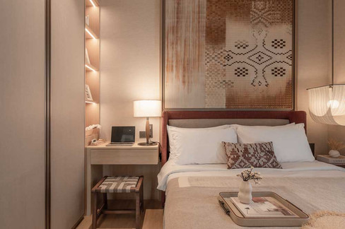 รีวิวโครงการ PEYLAA Phuket Autograph Collection Residences ดีไซน์ Modern Tropical บางเทา ภูเก็ต ภาพในห้อง ดีไซน์ภายใน PEYLAA Phuket คอนเซปต์ Exactly Like Nothing Else โดย Marriott ภาพส่วนกลาง สระว่ายน้ำและ Wellness Facilities ที่ PEYLAA Phuket ใกล้หาดบางเทา