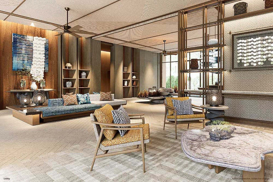 รีวิวโครงการ PEYLAA Phuket Autograph Collection Residences ดีไซน์ Modern Tropical บางเทา ภูเก็ต ภาพในห้อง ดีไซน์ภายใน PEYLAA Phuket คอนเซปต์ Exactly Like Nothing Else โดย Marriott ภาพส่วนกลาง สระว่ายน้ำและ Wellness Facilities ที่ PEYLAA Phuket ใกล้หาดบางเทา