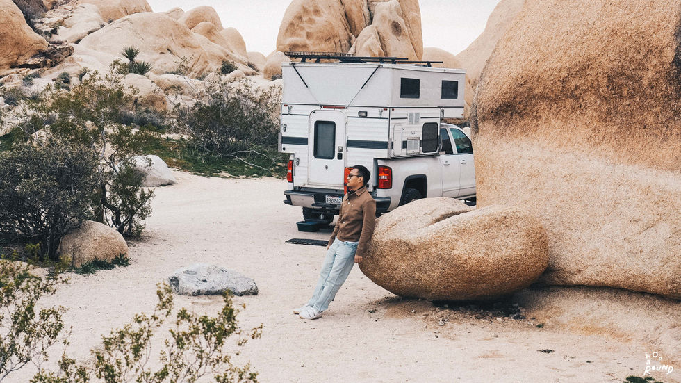 รีวิว Joshua Tree National Park อุทยานแห่งชาติโจชัวทรี รัฐแคลิฟอเนียร์ สหรัฐอเมริกา USA road trip วิธีการเดินทาง เส้นทาง road trip โรดทริป เที่ยวอเมริกา เที่ยว usa usa west coast road trip hoparound.co