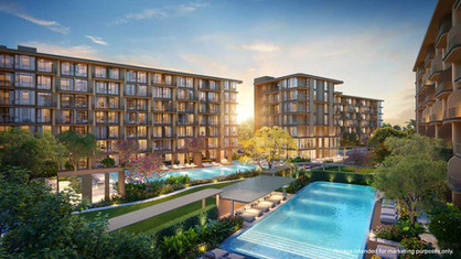 รีวิวโครงการ PEYLAA Phuket Autograph Collection Residences ดีไซน์ Modern Tropical บางเทา ภูเก็ต ภาพในห้อง ดีไซน์ภายใน PEYLAA Phuket คอนเซปต์ Exactly Like Nothing Else โดย Marriott ภาพส่วนกลาง สระว่ายน้ำและ Wellness Facilities ที่ PEYLAA Phuket ใกล้หาดบางเทา