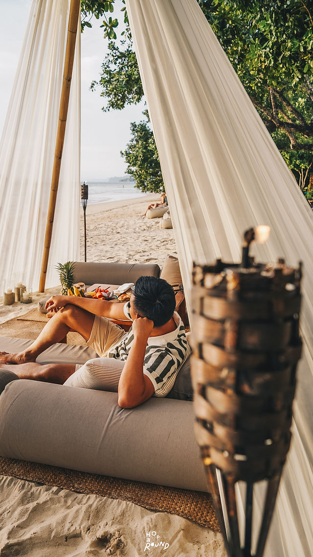 The Tubkaak Krabi เดอะ ทับแขก กระบี่ review The Tubkaak Krabi รีวิว เดอะ ทับแขก กระบี่ รีวิวโรงแรม กระบี่ อ่าวนาง หาดทับแขก hoparound.co รีวิวรีสอร์ท อาหารอร่อย โรงแรมอาหารอร่อย กระบี่ น้ำมะม่วงเบาปั่น