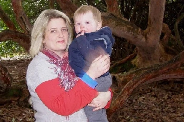 Lucy Herd and her son Jack