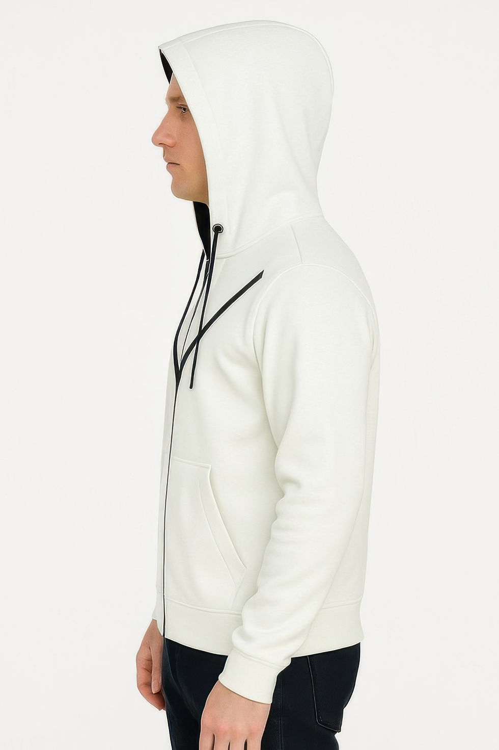 Thumbnail: Casual Full Zip Up Hoodie Sweatshirts
