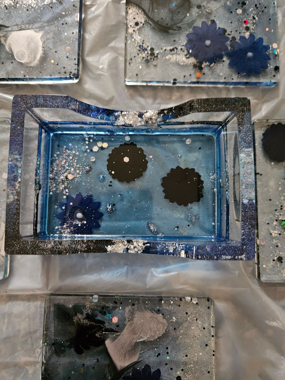 Thumbnail: 6 Piece Square Coaster Set