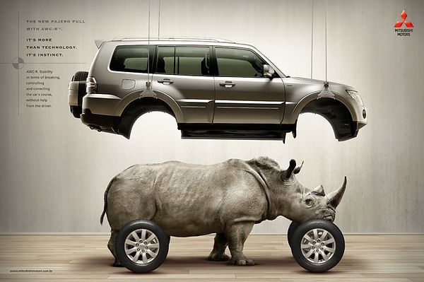 Mitsubishi Car Advertisement
