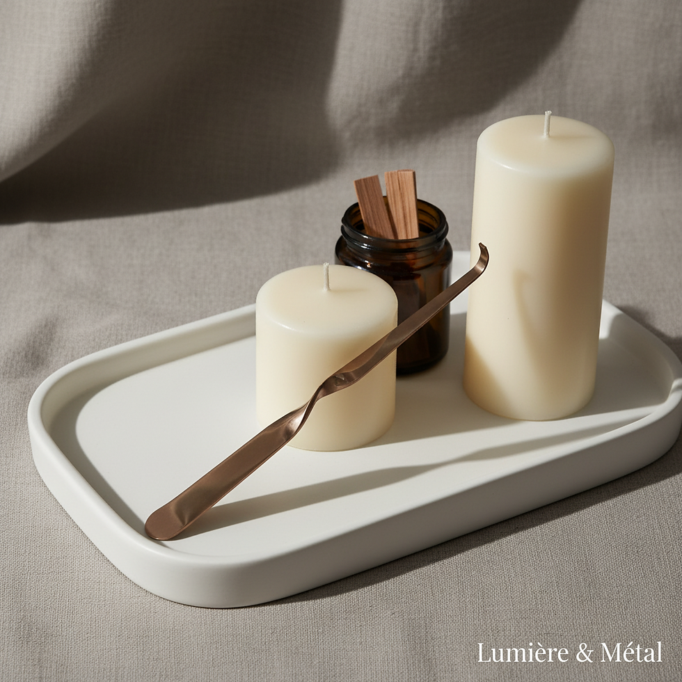 Miniature : Grattoir à Bougie – Accessoire d’Entretien Élégant pour Bougies