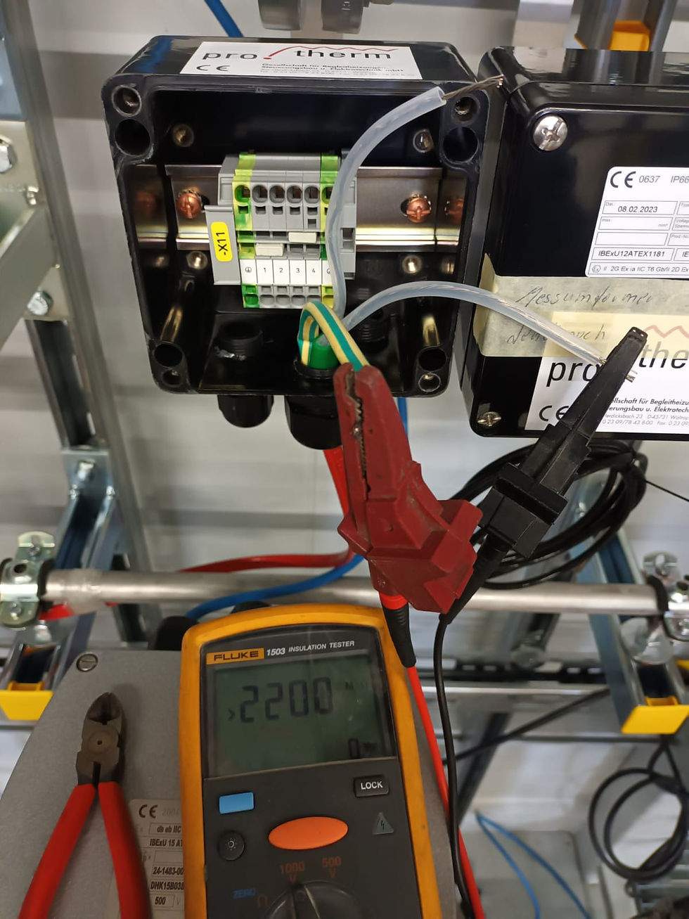 Trace heating maintenance and inspection