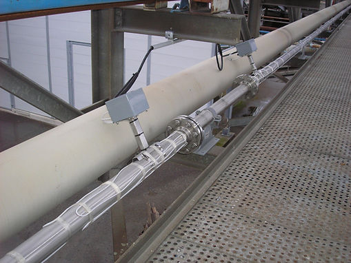 Trace heating pipeline