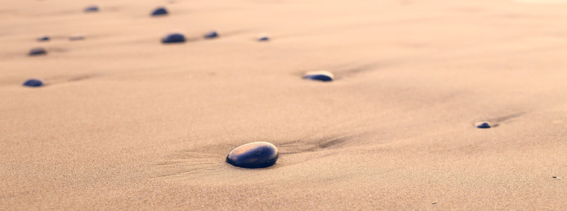 Pebbles on the Sand