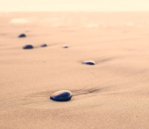 Pebbles on the Sand