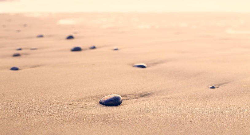 Pebbles on the Sand